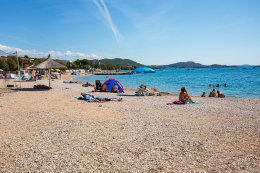 Mobilhome Mir - pláže, Pakoštane, Zadarská riviéra, Chorvatsko