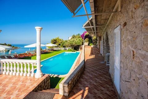 Apartmány Garden Resort-M - venkovní bazén, Potočnica, ostrov Pag, Chorvatsko