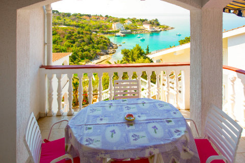 A3, apartmány Resort-R, Potočnica, Pag, Chorvatsko