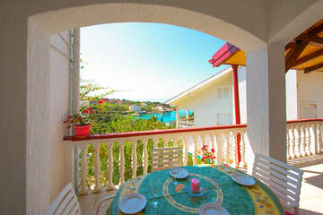 A2, apartmány Resort-R, Potočnica, Pag, Chorvatsko