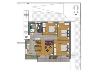 A2 - apartmány Zelenika, Pula, Istrie, Chorvatsko