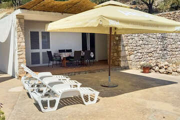 Apartmán Vlaho II - terasa, Jižní zátoky ostrova Hvar, Chorvatsko