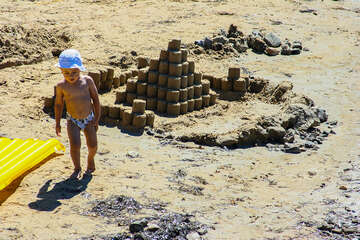 Potočnica - písečná pláž Kukurina, ostrov Pag, Chorvatsko