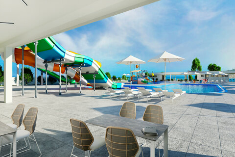 Mobilhome Avalona - aquapark, Aminess Camping Resort, Povljana, ostrov Pag, Chorvatsko