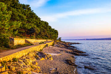 Resort Zelena Punta - pláže, Kukljica, ostrov Ugljan, Chorvatsko