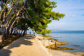 Resort Zelena Punta - pláže, Kukljica, ostrov Ugljan, Chorvatsko