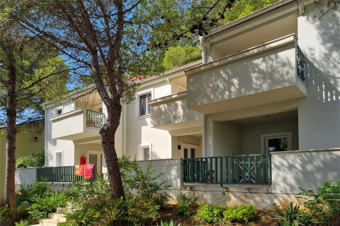 Resort Zelena Punta - domy s apartmány typu B, C, D, Kukljica, ostrov Ugljan, Chorvatsko