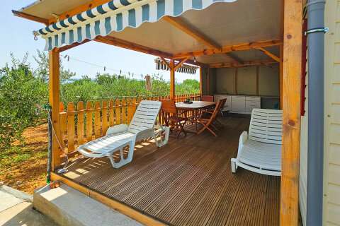 Mobilhome Klanac M2, Tkon, ostrov Pašman, Chorvatsko