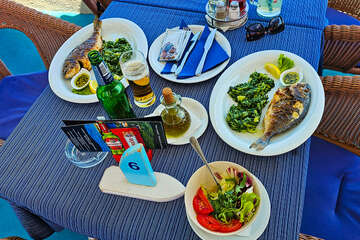 Apartmány Limun - restaurace Sovinje (centrum), Tkon, ostrov Pašman, Chorvatsko