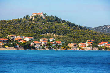 Tkon - klášter Ćokovac, ostrov Pašman, Chorvatsko