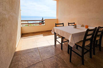 apartmány Mali Luka: apartmán A3 pro 2-4 osoby, <br />
2. poschodí