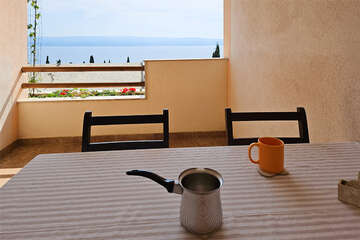 apartmány Mali Luka: apartmán A3 pro 2-4 osoby, <br />
2. poschodí