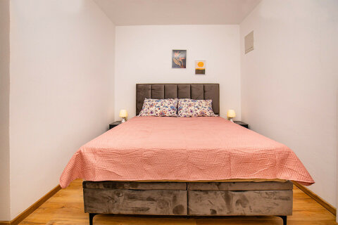 A7 -  apartmány Roza pro 2-4 osoby, horní budova - přízemí,  Mandre, ostrov Pag