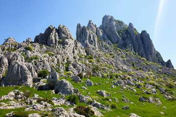 Tulove Grede, přírodní park Velebit, Chorvatsko