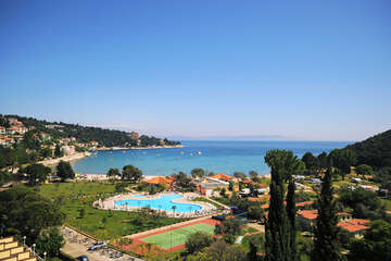 Rabac - kemp Oliva, Istrie, Chorvatsko