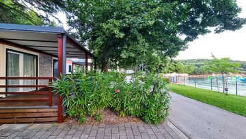 Mobilhomy Centinera, Pula-Banjole, poloostrov Istrie, Chorvatsko