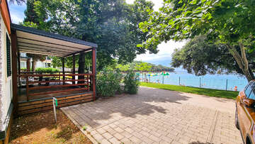 Mobilhomy Centinera, Pula-Banjole, poloostrov Istrie, Chorvatsko