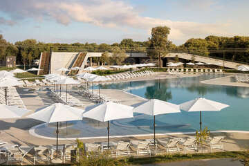 Mobilhome Mon Perin Resort - Paleo Water Park, Bale - Rovinj, Istrie, Chorvatsko