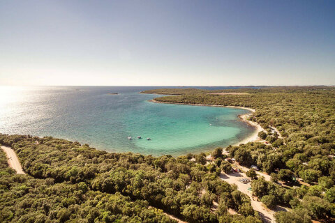 Mobilhome Mon Perin Resort - oblázková pláž, Bale - Rovinj, Istrie, Chorvatsko