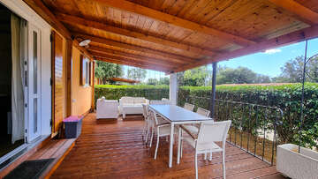 Mobilhome Mon Perin Resort - typ "A" - Mobilhome Colona Deluxe, Bale - Rovinj, Istrie, Chorvatsko
