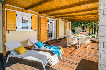 Mobilhome Mon Perin Resort - typ "A" - Mobilhome Colona Deluxe, Bale - Rovinj, Istrie, Chorvatsko