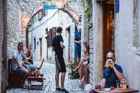 Mobilhome Mon Perin Resort - městečko Bale, Rovinj, Istrie, Chorvatsko