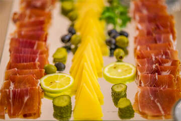 Hotel Flores**** - v restauraci, Poreč, Istrie, Chorvatsko