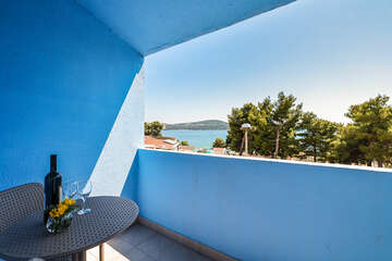 Apartmán Superior Seaside B pro 4–5 osob, Resort Medena, Seget Donji, Trogirská riviéra, Chorvatsko