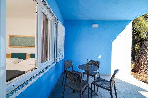 Apartmán Superior Seaside A pro 2–4 osoby, Resort Medena, Seget Donji, Trogirská riviéra, Chorvatsko