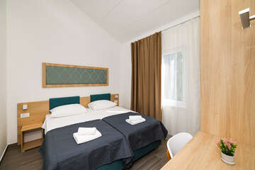 Apartmán Superior Seaside B pro 4–5 osob, Resort Medena, Seget Donji, Trogirská riviéra, Chorvatsko