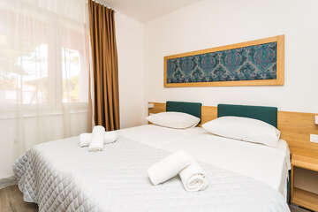 Apartmán Superior A pro 2–4 osoby, Resort Medena, Seget Donji, Trogirská riviéra, Chorvatsko