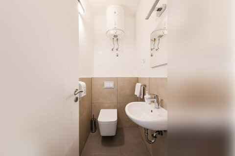 Apartmán Superior Seaside B pro 4–5 osob, Resort Medena, Seget Donji, Trogirská riviéra, Chorvatsko