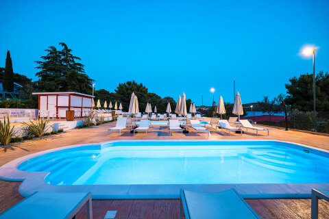 Apartmány Resort Medena - vyhřívané bazény, Seget Donji, Trogirská riviéra, Chorvatsko