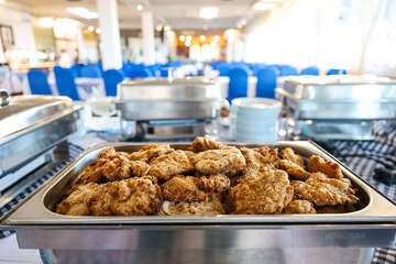 Apartmány Resort Medena - strava v restauraci Maslina, Seget Donji, Trogirská riviéra, Chorvatsko