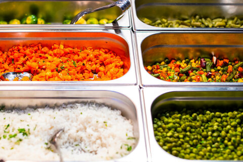 Apartmány Resort Medena - strava v restauraci Maslina, Seget Donji, Trogirská riviéra, Chorvatsko