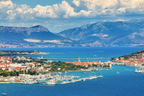 Staré město Trogir (4 km od Resortu Medena), Seget Donji, Trogirská riviéra, Chorvatsko