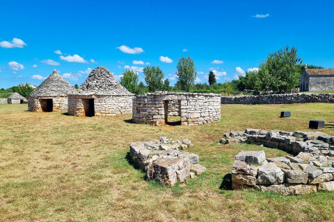 Park Kažuna u Vodnjanu, Istrie, Chorvatsko