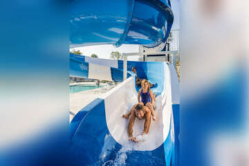 Falkensteiner Premium Camping Zadar - tobogány, Chorvatsko