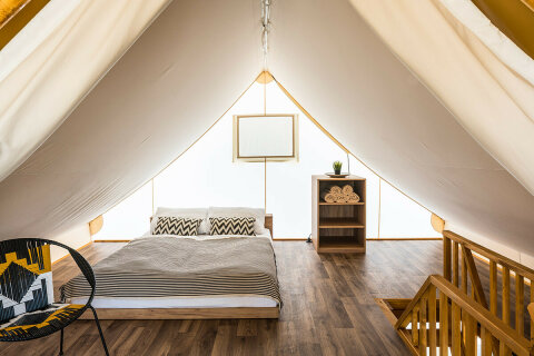 Glamping Premium Home, mobilhome Falkensteiner, Zadar, Chorvatsko