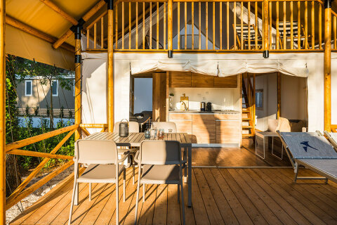 Glamping Premium Home, mobilhome Falkensteiner, Zadar, Chorvatsko