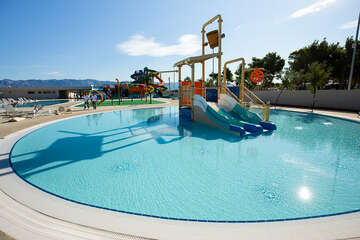 Mobilhome Avalona Resort - aquapark, Povljana, ostrov Pag, Chorvatsko