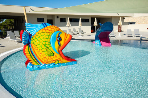 Mobilhome Avalona Resort - aquapark, Povljana, ostrov Pag, Chorvatsko