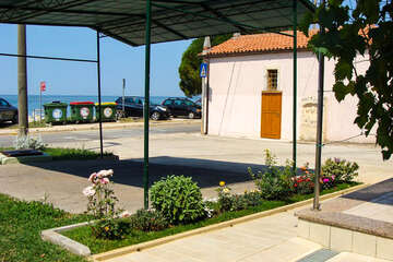 Apartmány Istra - parkovací místa u domu, Zambratija, Istrie, Chorvatsko