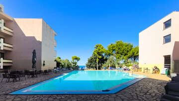 Hotel Donat*** - hotelový bazén, Zadar, Chorvatsko