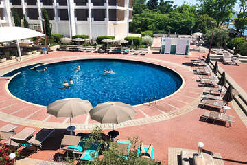 Hotel Kolovare**** - hotelový bazén, Zadar, Chorvatsko