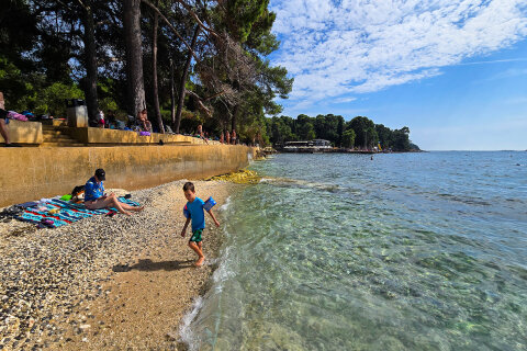 Apartmány Rossa - pláž Kupalište 250 m od domu, Poreč, Istrie, Chorvatsko