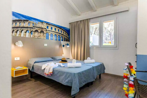 Apartmán Holiday Home Comfort pro 4–6 osob / Comfort Plus pro 6–8 osob, Resort BiVillage, Fažana, Istrie, Chorvatsko