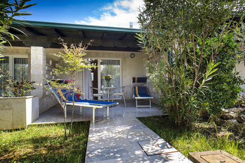 Pokoj Suite Sea View pro 2 osoby, Resort BiVillage, Fažana, Istrie, Chorvatsko