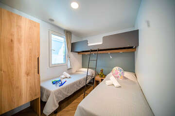 Mobilhome Lodge Prestige Relax pro 4–5 osob, Resort BiVillage, Fažana, Istrie, Chorvatsko