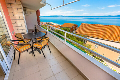 C - apartmány Marijeta, Podgora-Čaklje, Chorvatsko